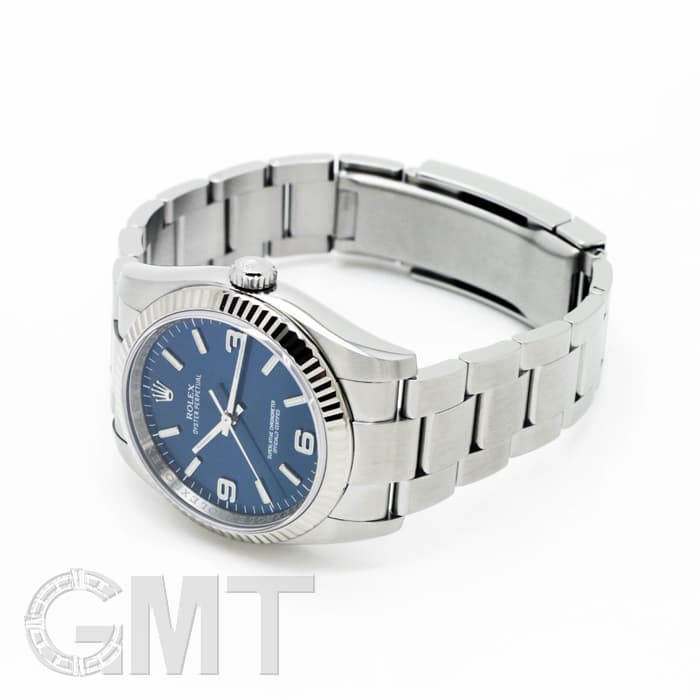中古)ROLEX ロレックス オイスターパーペチュアル 116034 ブルー（商品