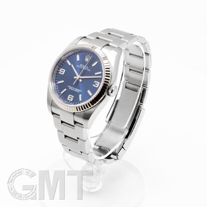 中古)ROLEX ロレックス オイスターパーペチュアル 116034 ブルー（商品