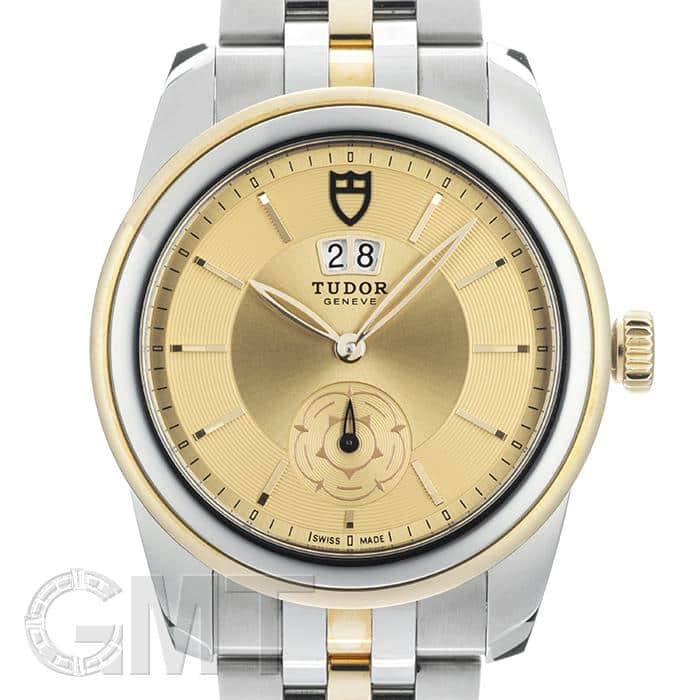 新品)TUDOR チューダー グラマー ダブルデイト M57003-0003 シャンパン