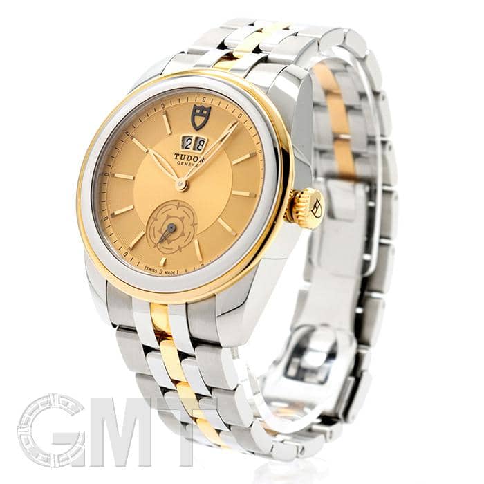 新品)TUDOR チューダー グラマー ダブルデイト M57003-0003 シャンパン