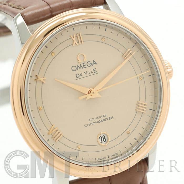 新品)OMEGA オメガ デ・ヴィル プレステージ コーアクシャル クロノ