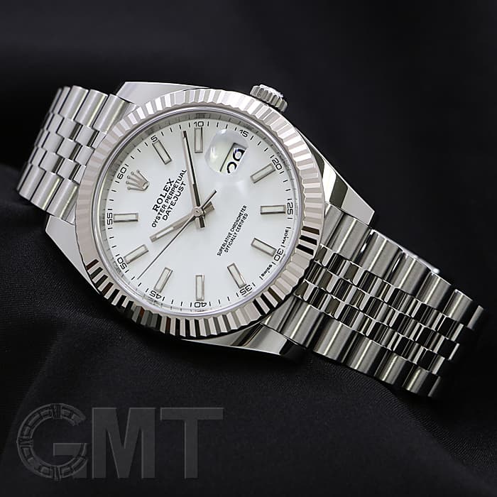中古)ROLEX ロレックス デイトジャスト 41 126334 ホワイト ジュビリー