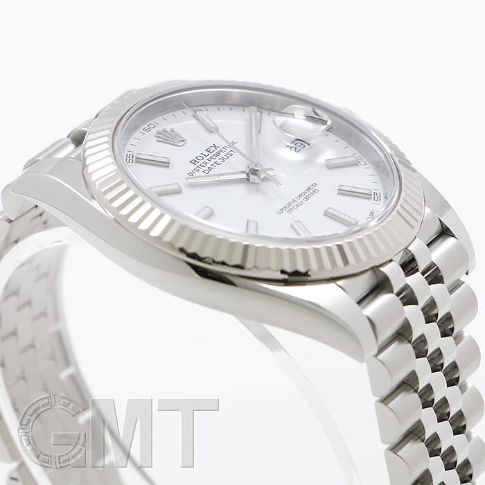 中古)ROLEX ロレックス デイトジャスト 41 126334 ホワイト ジュビリー