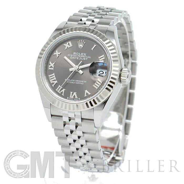 中古)ROLEX ロレックス デイトジャスト 28 279174 ダークグレーローマ
