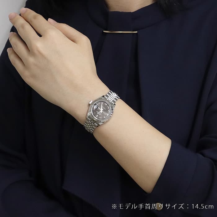 中古 ロレックス ROLEX 279174 ランダムシリアル グレー レディース 腕時計 楽天市場】【中古】 ロレックス ROLEX レディ デイトジャスト 28