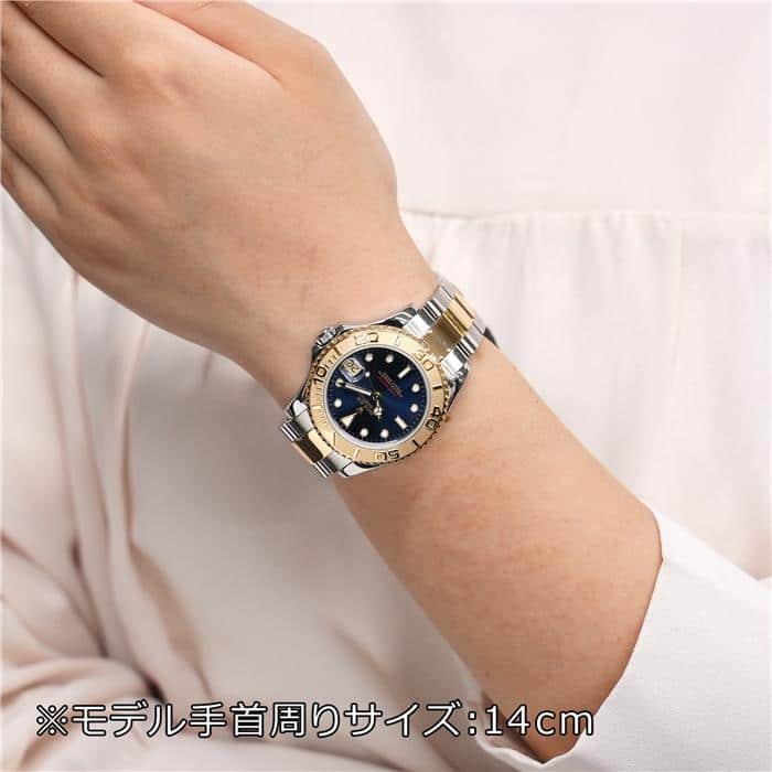 中古)ROLEX ロレックス ヨットマスター 68623 ブルー（商品ID