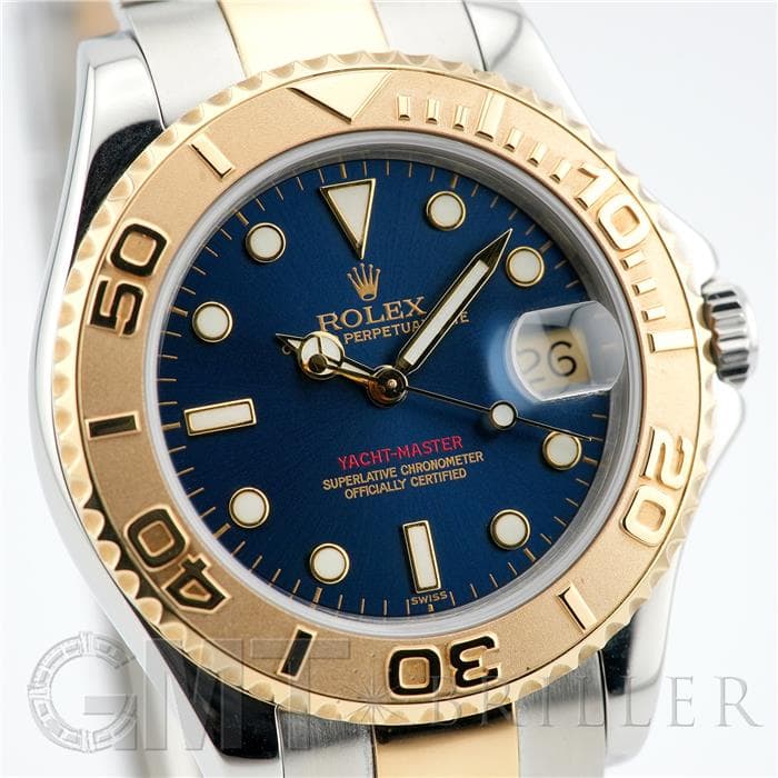 中古)ROLEX ロレックス ヨットマスター 68623 ブルー（商品ID