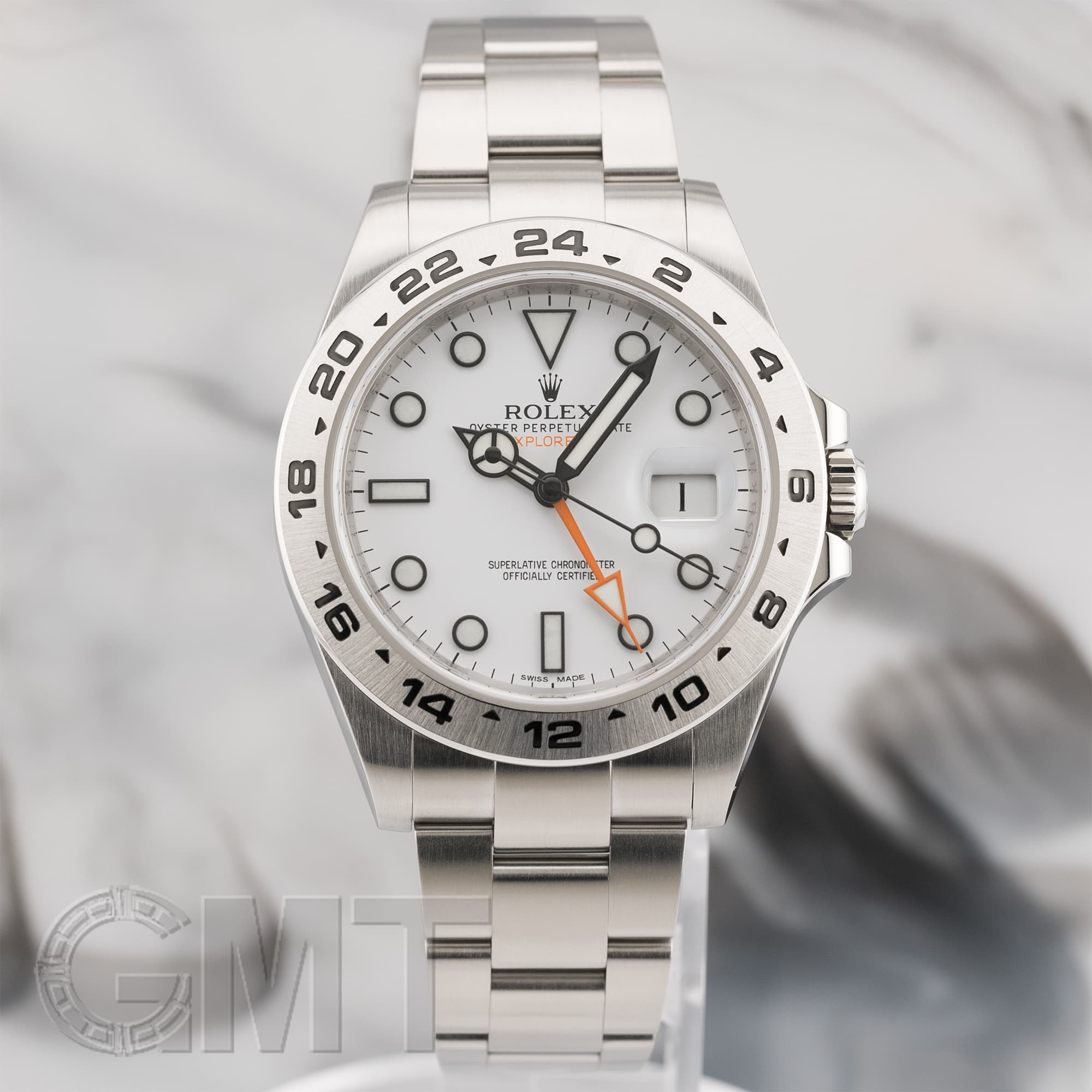 中古)ROLEX ロレックス エクスプローラー II 216570 ホワイト（商品ID