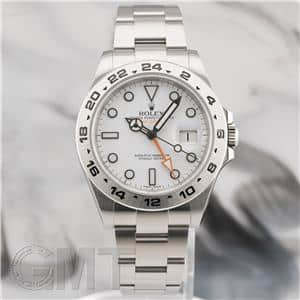 中古)ROLEX ロレックス エクスプローラー II 216570 ホワイト（商品ID