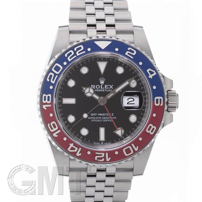 ロレックス GMTマスター2 ウォッチ オイスター 126710BLRO 箱 保証書  