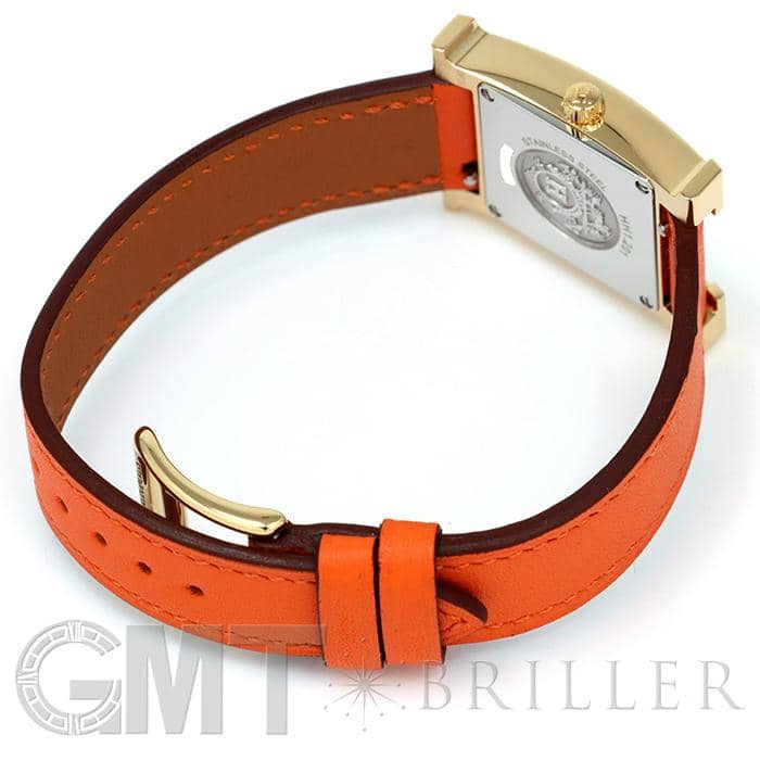 HERMES エルメス 腕時計 オレンジxシルバー - 4500325F0149 腕時計 《エルメス H08》 42 mm | Hermès - エルメス-公式サイト