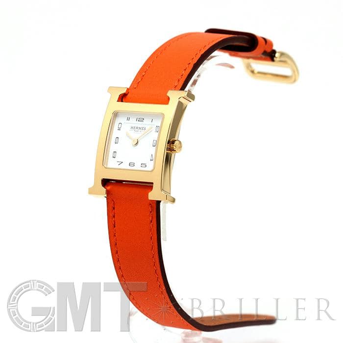 新品)HERMES エルメス Hウォッチ HH1.201.131/SW931 ゴールドプレー