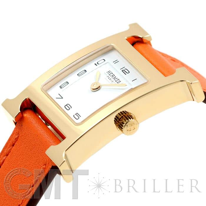 新品)HERMES エルメス Hウォッチ HH1.201.131/SW931 ゴールド