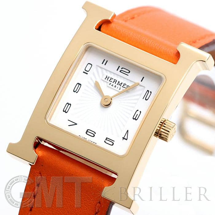 新品)HERMES エルメス Hウォッチ HH1.201.131/SW931 ゴールドプレー
