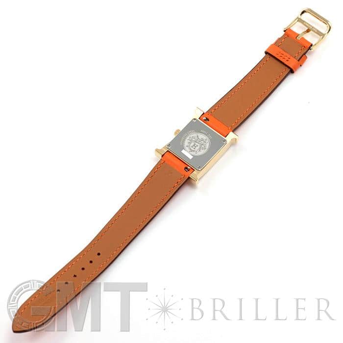 新品)HERMES エルメス Hウォッチ HH1.201.131/SW931 ゴールドプレー