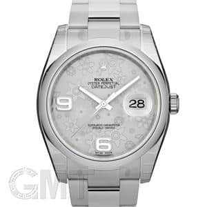 ROLEX ロレックス デイトジャスト 116200 シルバー フラワー メイン