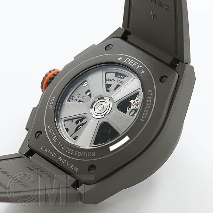 デルビル レジェンド プロモ 新品)ZENITH ゼニス デファイ エル・プリメロ 21 ランドローバー