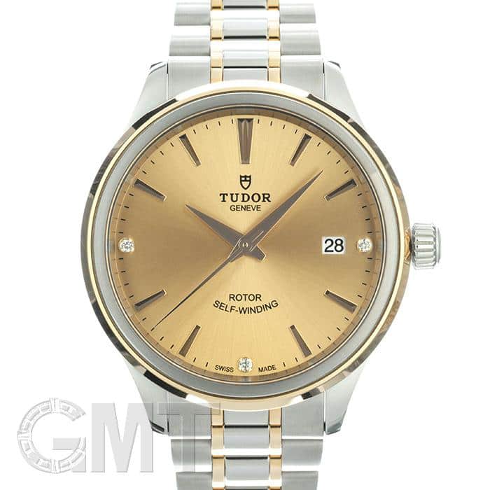 TUDOR スタイル シャンパン 3Pダイヤ 38mm M12503 新品)TUDOR チューダー スタイル シャンパン 3Pダイヤ 38mm M12503