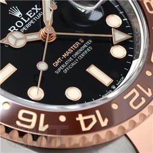 ROLEX ロレックス GMTマスター II 126711CHNR ブラック/ブラウン