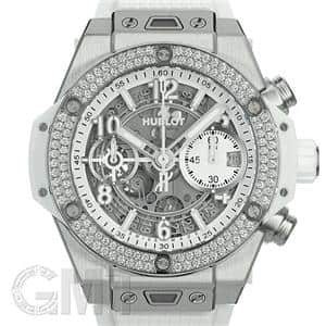 HUBLOT ウブロ ビッグバン ウニコ チタニウム ホワイト ダイヤモンド 441.NE.2011.RW.1104 メイン