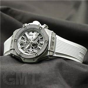 HUBLOT ウブロ ビッグバン ウニコ チタニウム ホワイト ダイヤモンド 441.NE.2011.RW.1104 メイン