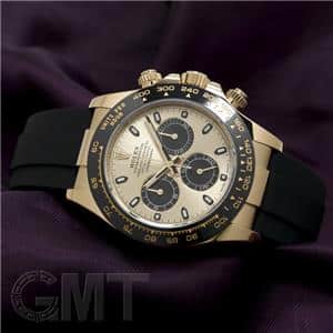 中古)ROLEX ロレックス デイトナ 116518LN シャンパン/ブラック ラバー