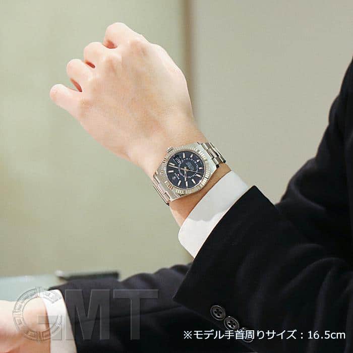 中古)ROLEX ロレックス スカイドゥエラー 326934 ブルー オイスター