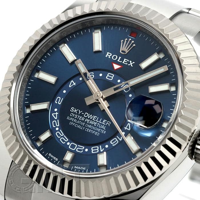 中古)ROLEX ロレックス スカイドゥエラー 326934 ブルー オイスター