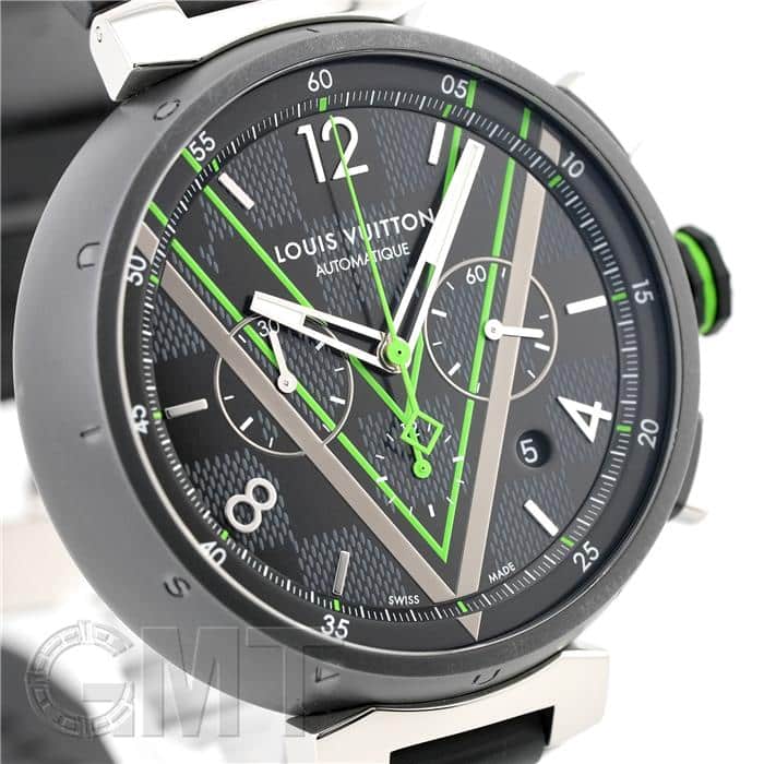 WatchworldLOUIS VUITTON ルイヴィトンダミエ グラフ 楽天市場】ルイ ヴィトン LOUIS VUITTON タンブール クロノ