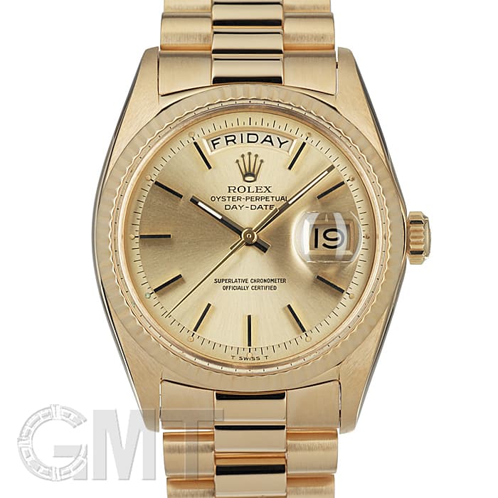 ロレックス　ディディト ロレックス デイデイト 18238 18KYG ONYX DIAL Sir-W（RD-94／1995年