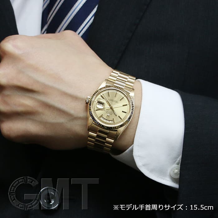 中古)ROLEX ロレックス デイデイト 1803/8 シャンパン（商品ID