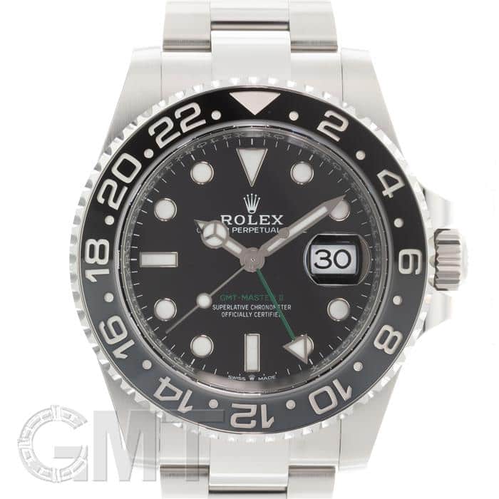中古)ROLEX ロレックス GMTマスター II 126710GRNR オイスター