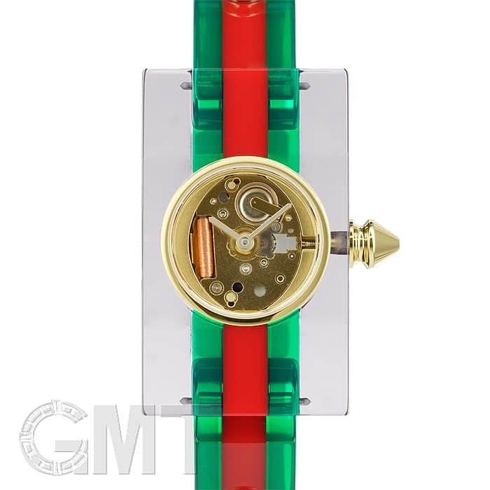 新品)GUCCI グッチ YA143504 ビンテージ ウェブ スケルトン スタッズ 