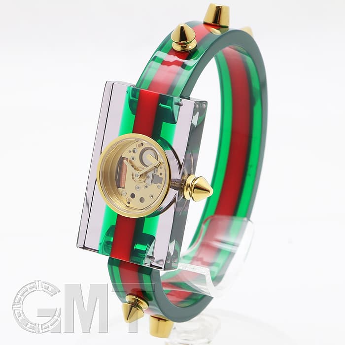 新品)GUCCI グッチ YA143504 ビンテージ ウェブ スケルトン スタッズ
