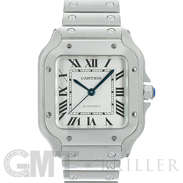 中古)CARTIER カルティエ サントス ドゥ カルティエ MM WSSA0010