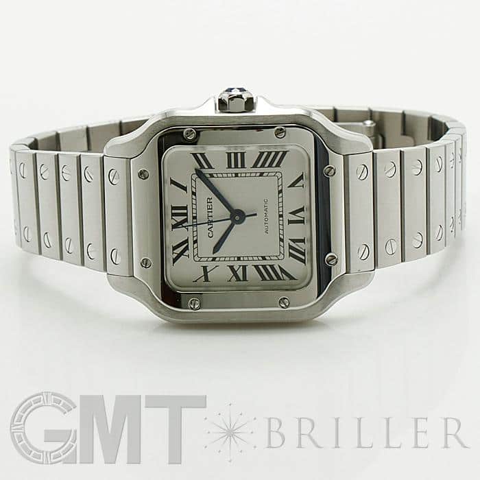 ［正規品］CartierサントスドゥカルティエMM WSSA0010 中古)CARTIER カルティエ サントス ドゥ カルティエ MM WSSA0010（商品