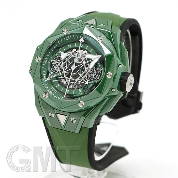 新品)HUBLOT ウブロ ビッグバン ウニコ サンブルーII グリーン