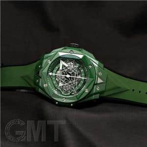 HUBLOT ウブロ ビッグバン ウニコ サンブルーII グリーンセラミック 418.GX.5207.RX.MXM22【世界限定200本】 メイン