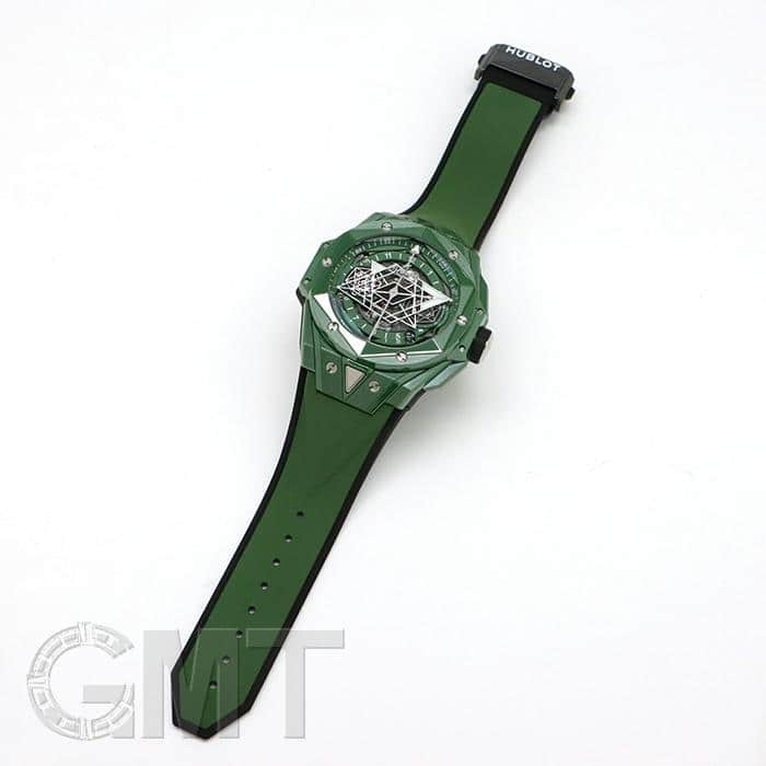 新品)HUBLOT ウブロ ビッグバン ウニコ サンブルーII グリーン