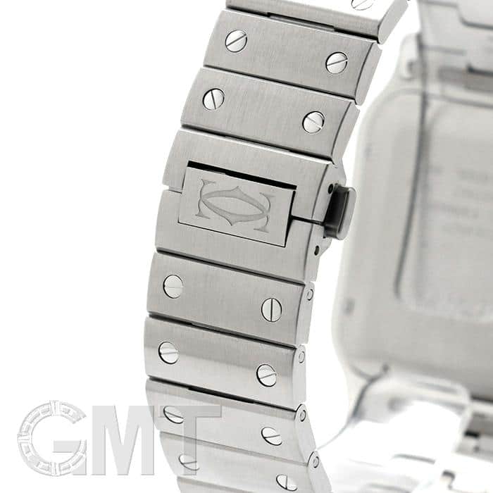 箱なし◆Cartier カルティエサントスドゥカルティエロゴ入り 中古)CARTIER カルティエ サントス ドゥ カルティエ MM WSSA0029（商品