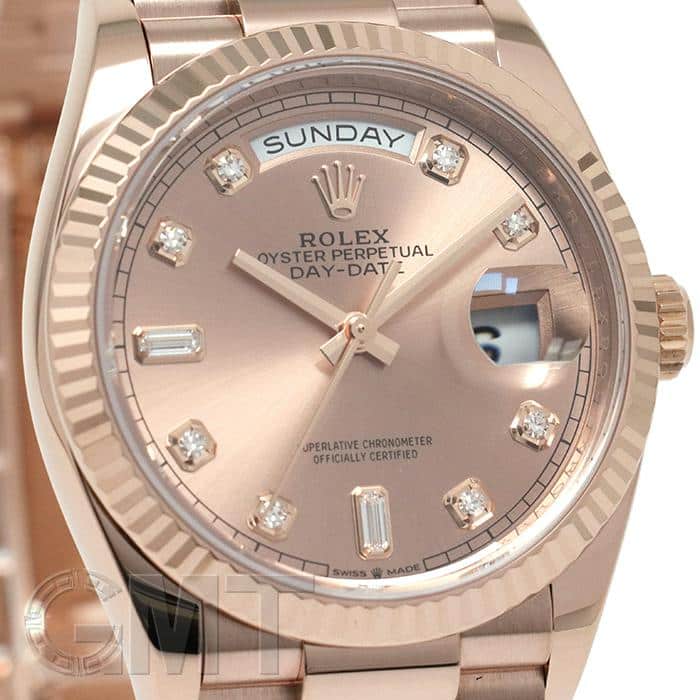 中古)ROLEX ロレックス デイデイト 128235A ロゼダイヤ（商品ID