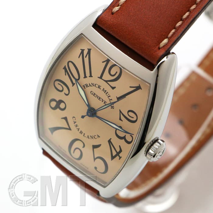 新品)FRANCK MULLER フランク・ミュラー カサブランカ サーモンピンク