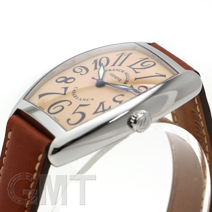 新品)FRANCK MULLER フランク・ミュラー カサブランカ サーモンピンク