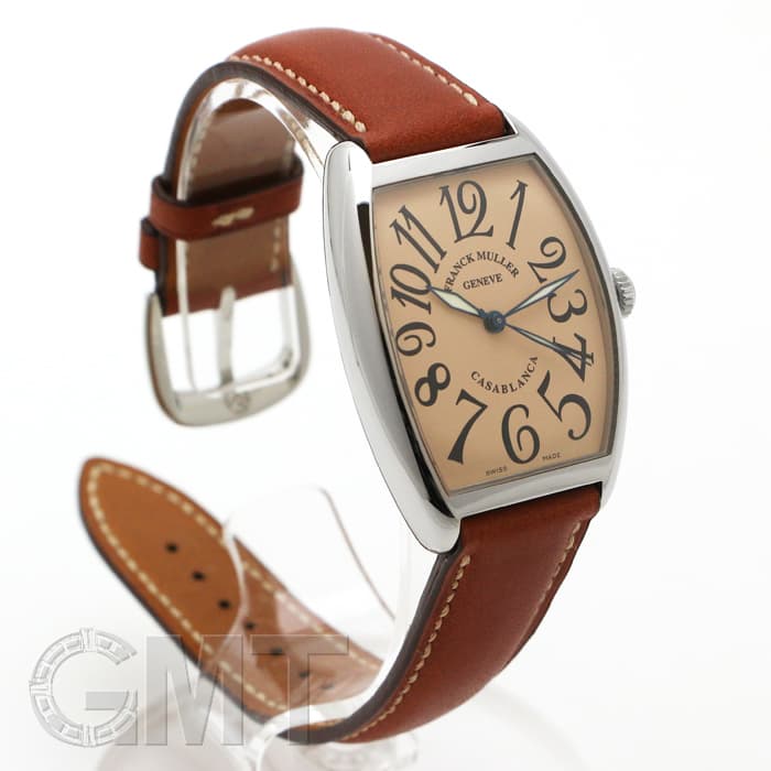 新品)FRANCK MULLER フランク・ミュラー カサブランカ サーモンピンク