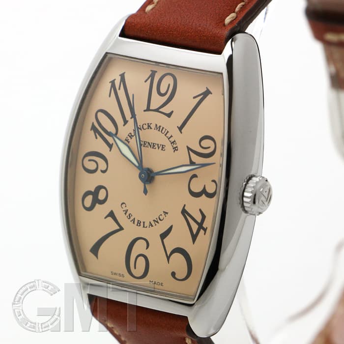 新品)FRANCK MULLER フランク・ミュラー カサブランカ サーモンピンク