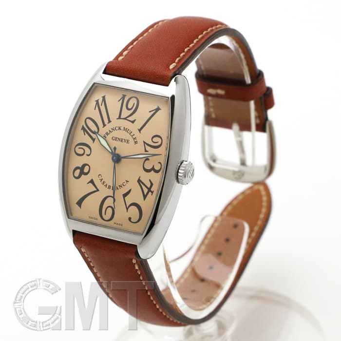 新品)FRANCK MULLER フランク・ミュラー カサブランカ サーモンピンク