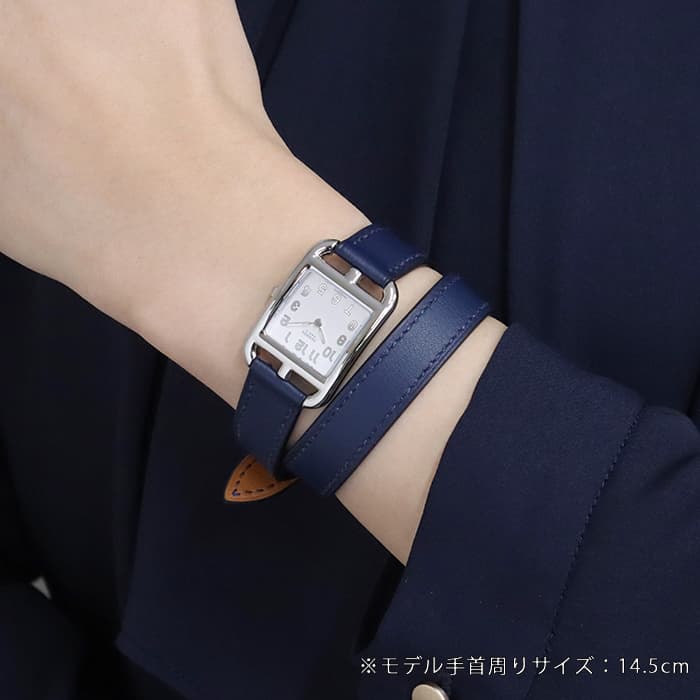 新品)HERMES エルメス ケープコッド CC1.210.220/SW7UNR ドゥブル