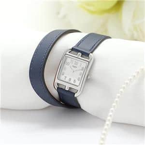 美品☆ エルメス腕時計　ケープコッド　ドゥブルトゥール　CC1.210 コメ兵｜エルメス ケープコッド・ドゥブルトゥール CC1.210 SS