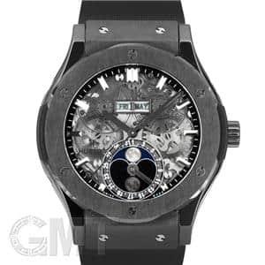 カ*ィ様 Hublot クラシック　ブラックラバーベルト 時計 Classic Fusion Titanium Black Shiny on Rubber 42 mm | Hublot