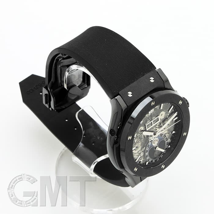 中古)HUBLOT ウブロ クラシック アエロ・フュージョン ムーンフェイズ